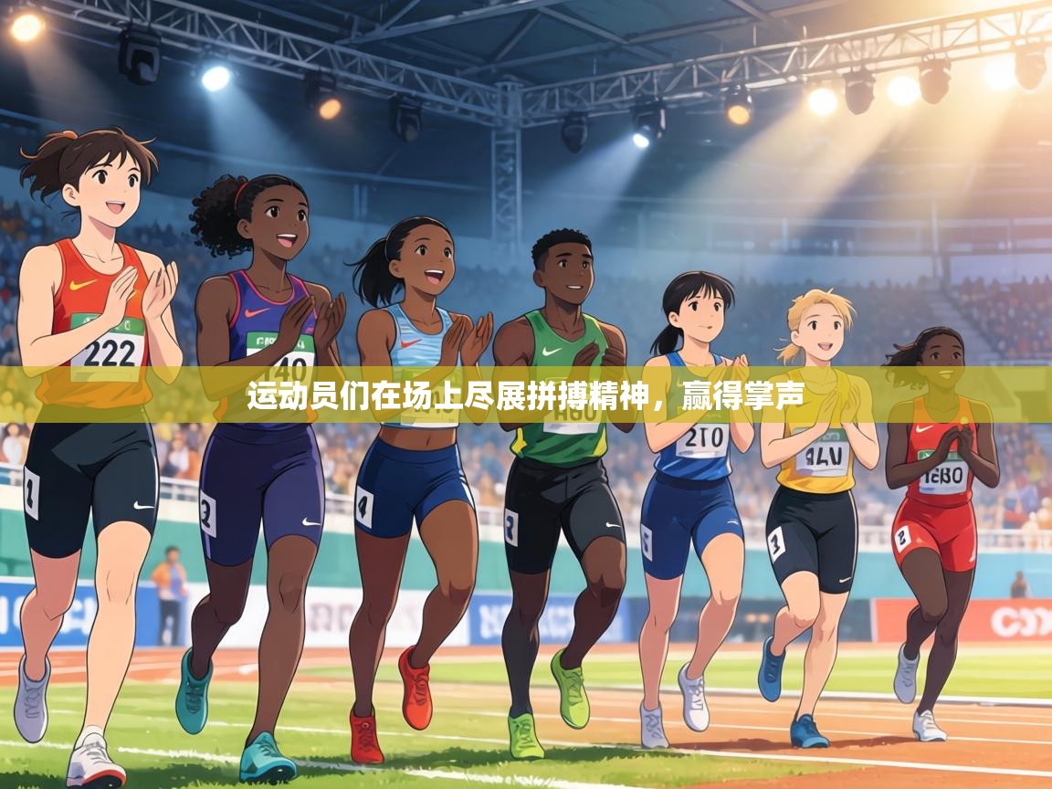 运动员们在场上尽展拼搏精神，赢得掌声  第1张